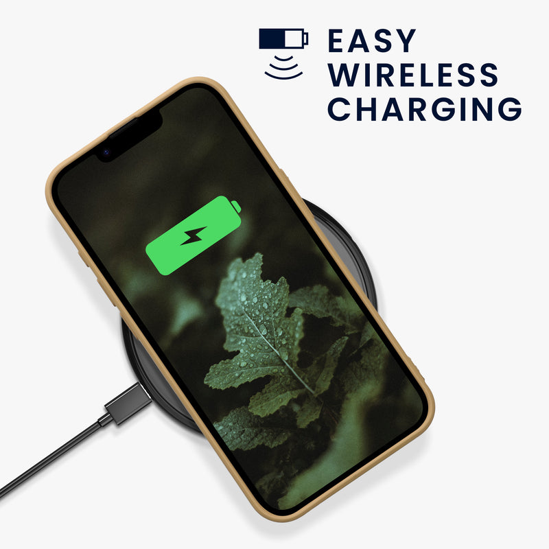 kwmobile Hülle kompatibel mit Apple iPhone 17e / iPhone 16e - Kork Handyhülle Cover - Schutzhülle Case