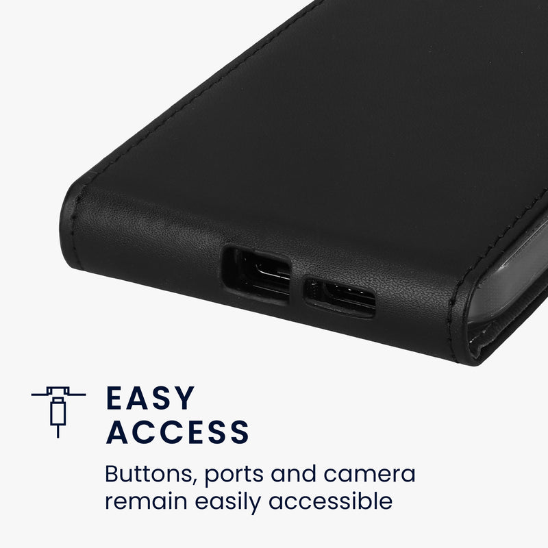 kwmobile Schutzhülle kompatibel mit Apple iPhone 17e / iPhone 16e - Hülle Handy - Flip Case Handyhülle