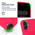 kwmobile Handyhülle für Apple iPhone 16 Plus Hülle mit Fingerhalter und Stand Schutzhülle Cover