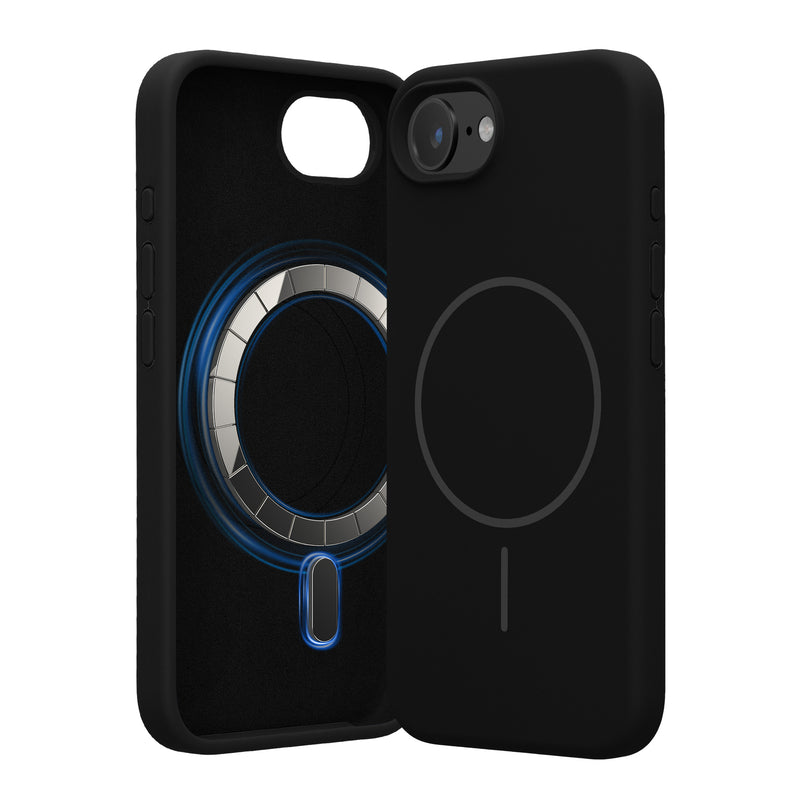 kwmobile Handyhülle für Apple iPhone 17e / iPhone 16e - Hülle für MagSafe - Hülle für iPhone 17e / iPhone 16e Case - Rückseite magnetisch