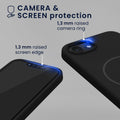 kwmobile Handyhülle für Apple iPhone 17e / iPhone 16e - Hülle für MagSafe - Hülle für iPhone 17e / iPhone 16e Case - Rückseite magnetisch