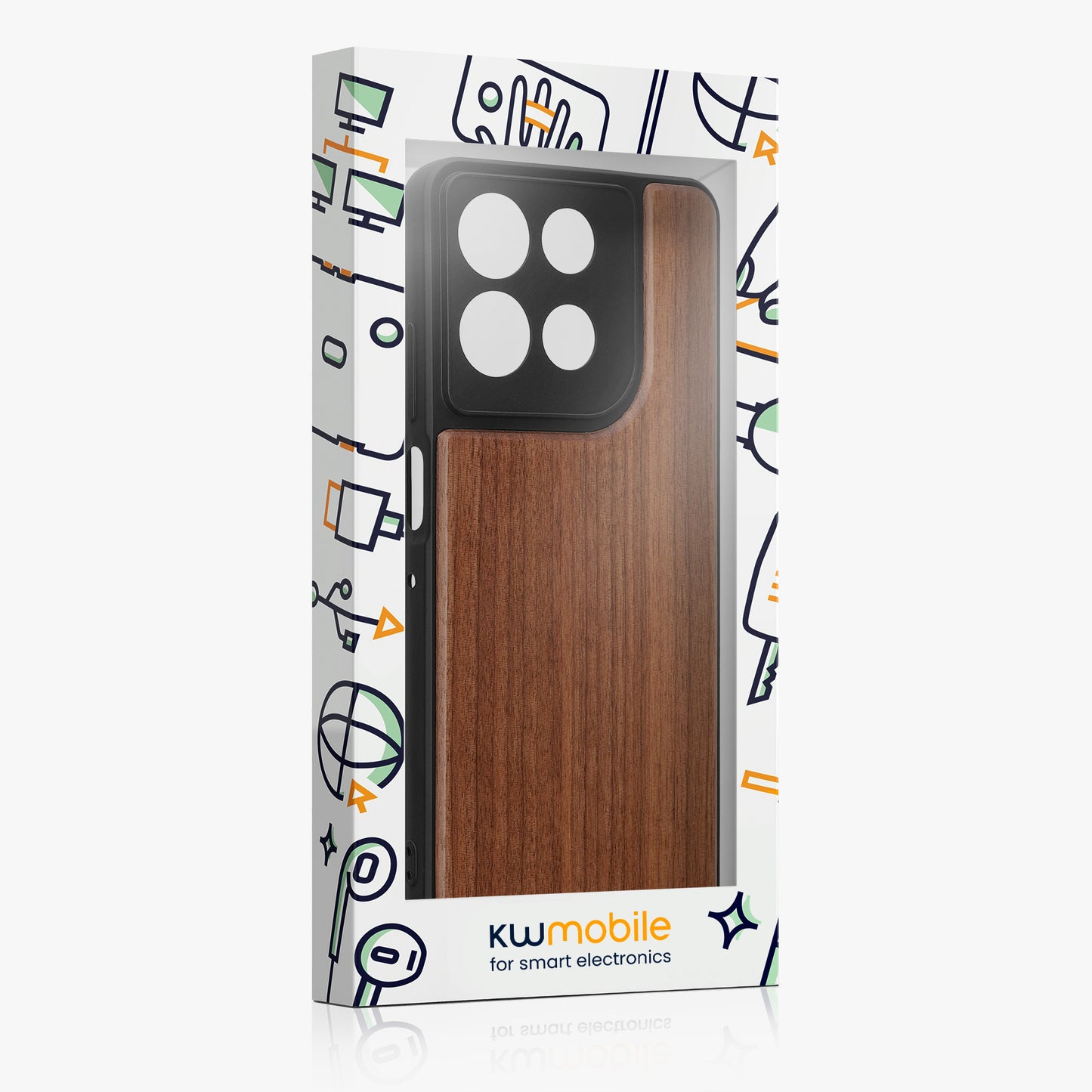 kwmobile Hülle kompatibel mit Motorola Moto G56 5G - stoßfestes Handy Cover - TPU Handyhülle