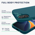 kwmobile Handyhülle für iPhone 17 Case - Hülle Silikon - kabelloses Laden
