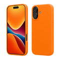 kwmobile Handyhülle für iPhone 17 Hülle, für iPhone 17 Case - Hülle Silikon - kabelloses Laden - Fruity Orange Fruity Orange  