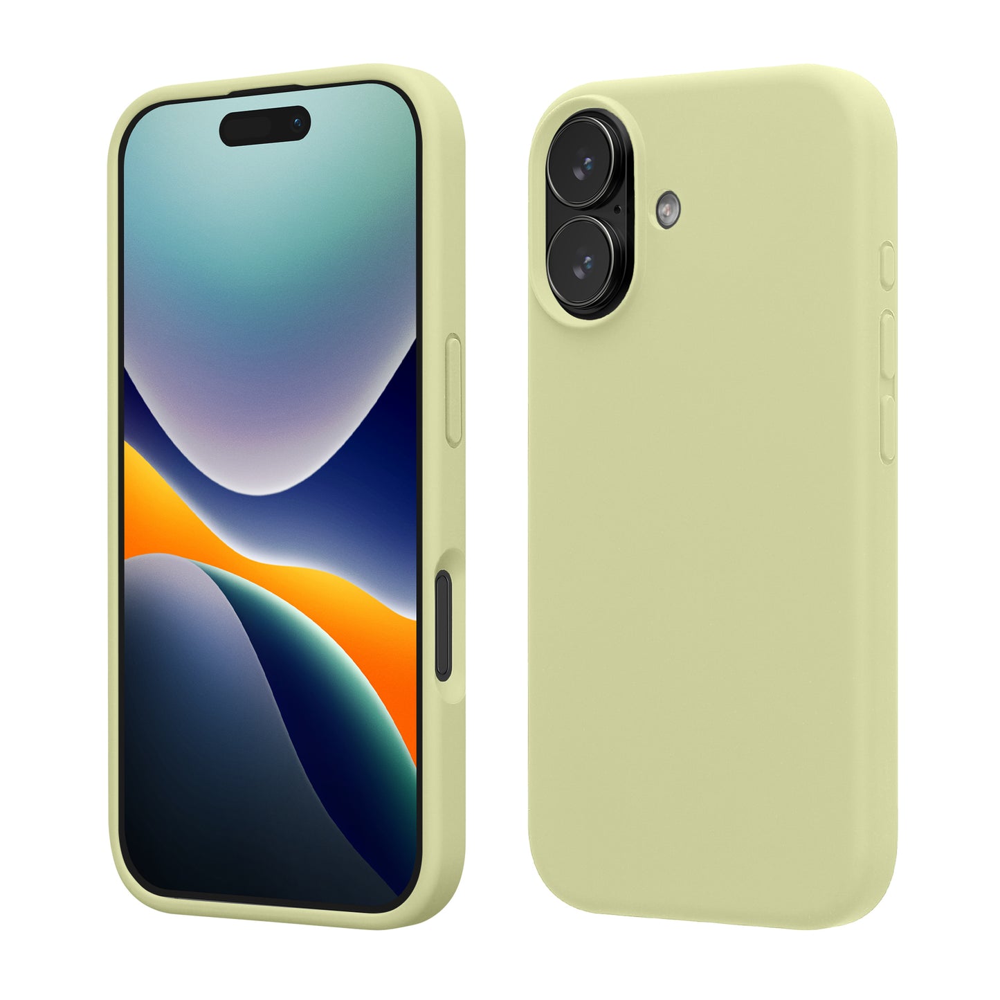 kwmobile Handyhülle für iPhone 17 Hülle, für iPhone 17 Case - Hülle Silikon - kabelloses Laden - Pistaziengrün Pistaziengrün  