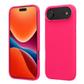 kwmobile Handyhülle für iPhone Air Hülle, für iPhone Air Case - Hülle Silikon - kabelloses Laden - Neon Pink Neon Pink  