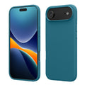 kwmobile Handyhülle für iPhone Air Hülle, für iPhone Air Case - Hülle Silikon - kabelloses Laden - Petrol matt Petrol matt  