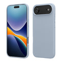 kwmobile Handyhülle für iPhone Air Hülle, für iPhone Air Case - Hülle Silikon - kabelloses Laden - Hellblau matt Hellblau matt  