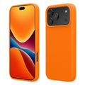 kwmobile Handyhülle für iPhone 17 Pro Hülle, für iPhone 17 Pro Case - Hülle Silikon - kabelloses Laden - Fruity Orange Fruity Orange  