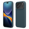 kwmobile Handyhülle für iPhone 17 Pro Hülle, für iPhone 17 Pro Case - Hülle Silikon - kabelloses Laden - Dunkler Schiefer Dunkler Schiefer  