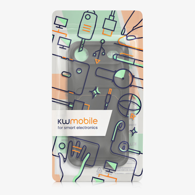 kwmobile Handyhülle kompatibel mit Apple iPhone Air Hülle - Handy Cover mit Fach für Karten