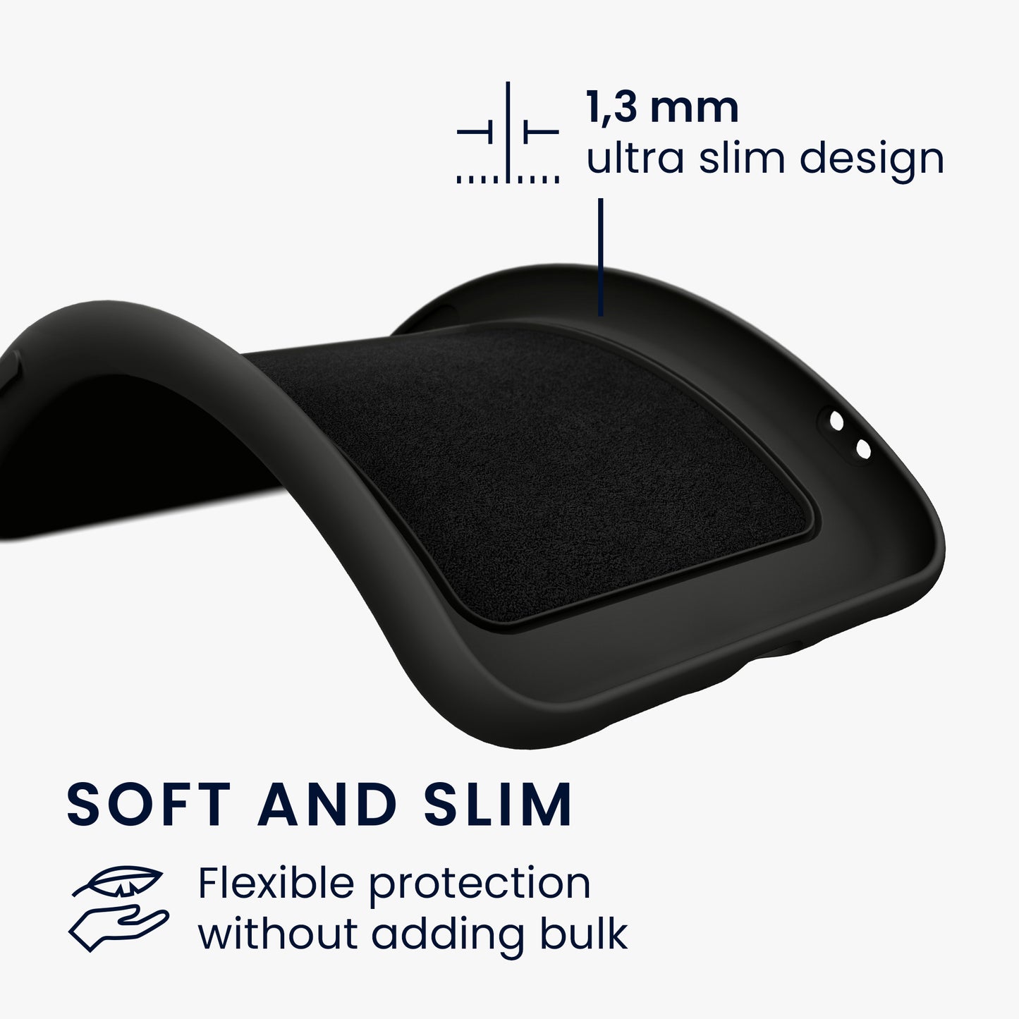 kwmobile Handyhülle kompatibel mit Apple iPhone Air Hülle - Handy Cover mit Fach für Karten
