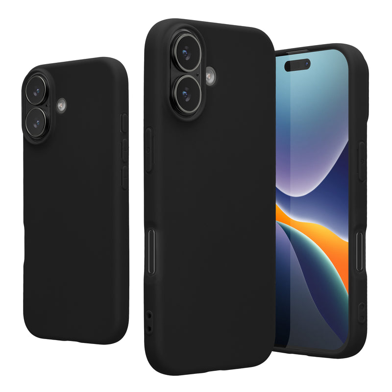 kwmobile Hülle kompatibel mit iPhone 17 Hülle - Weiche und schlanke Silikon Handyhülle - Stoßabsorbierendes Flexibles Case