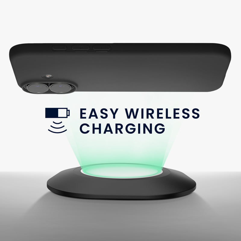 kwmobile Hülle kompatibel mit iPhone 17 Hülle - Weiche und schlanke Silikon Handyhülle - Stoßabsorbierendes Flexibles Case