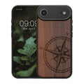 kwmobile Hülle kompatibel mit Apple iPhone Air Hülle - Handy Cover - TPU Handyhülle Kompass Vintage