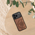 kwmobile Hülle kompatibel mit Apple iPhone 17 Pro Hülle - Handy Cover - TPU Handyhülle Kompass Vintage