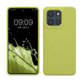 kwmobile Hülle kompatibel mit Motorola Moto G86 Power 5G Hülle - Silikon Handy Case - Handyhülle weiche Oberfläche - kabelloses Laden - Matcha Grün Matcha Grün  