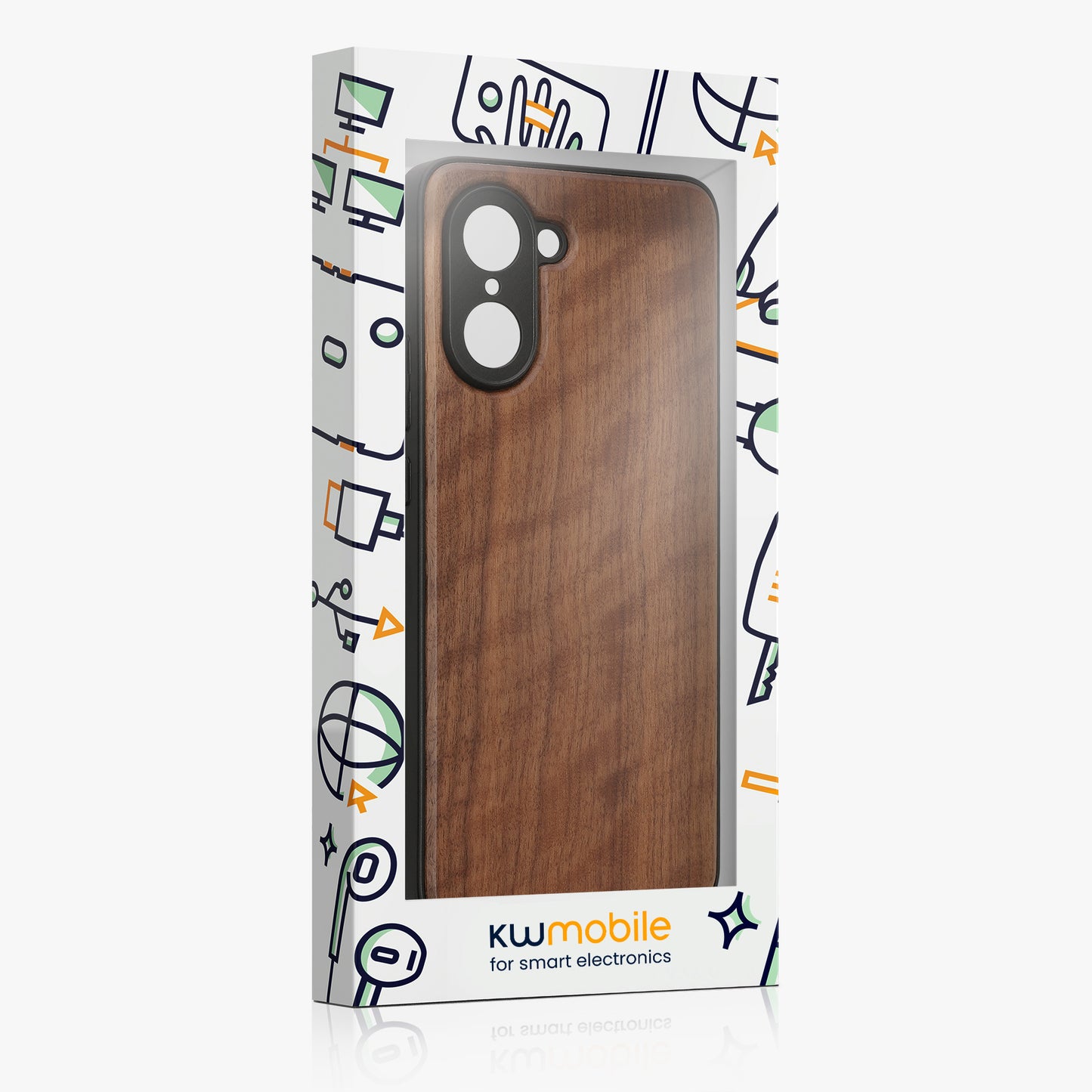 kwmobile Hülle kompatibel mit OnePlus Nord CE5 Hülle - stoßfestes Handy Cover - TPU Handyhülle