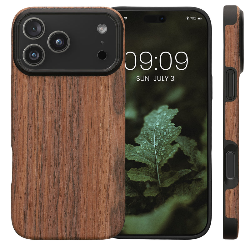 kwmobile Hülle kompatibel mit Apple iPhone 17 Pro Max Backcover Cover Maserung