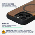 kwmobile Hülle für Apple iPhone 16 Pro Handyhülle - Cover aus TPU - Kompatibel mit MagSafe - Case in Schwarz