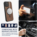 Hülle für Apple iPhone 15 Handyhülle - Holz TPU Cover