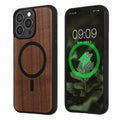 kwmobile Hülle für Apple iPhone 15 Pro Max Handyhülle - Cover aus TPU - Kompatibel mit MagSafe - Case in Schwarz