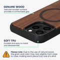 kwmobile Hülle für Apple iPhone 15 Pro Max Handyhülle - Cover aus TPU - Kompatibel mit MagSafe - Case in Schwarz