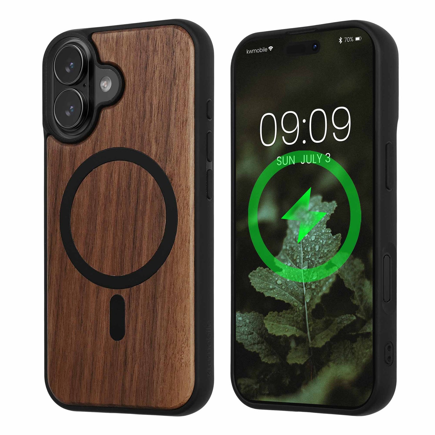 Hülle für Apple iPhone 17 Handyhülle - Holz TPU Cover