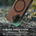Hülle für Apple iPhone 17 Handyhülle - Holz TPU Cover
