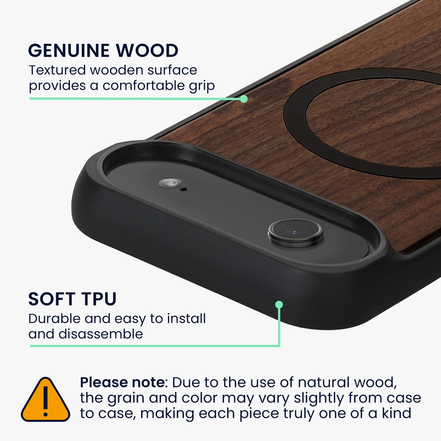 kwmobile Hülle für Apple iPhone Air Handyhülle - Cover aus TPU - Kompatibel mit MagSafe - Case in Schwarz