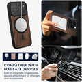 kwmobile Hülle für Apple iPhone 17 Pro Handyhülle - Cover aus TPU - Kompatibel mit MagSafe - Case in Schwarz