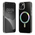 kwmobile Hülle kompatibel mit Apple iPhone 15 Handyhülle Hard Case mit TPU Bumber Schutzhülle kompatibel mit MagSafe Kameraschutz