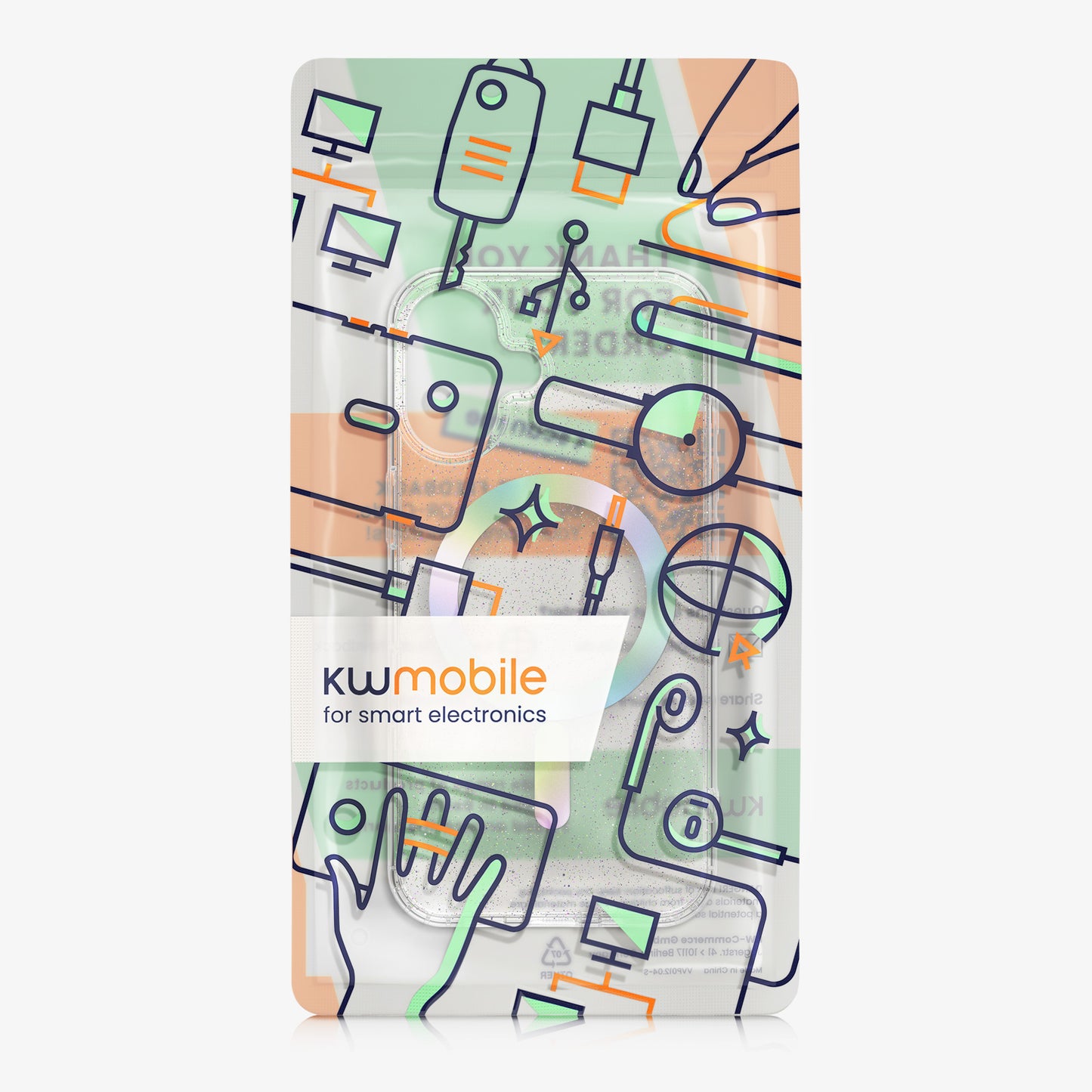 kwmobile Hülle kompatibel mit Apple iPhone 16 Handyhülle
