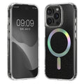 kwmobile Hülle kompatibel mit Apple iPhone 16 Pro Handyhülle Hard Case mit TPU Bumber Schutzhülle kompatibel mit MagSafe Kameraschutz