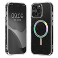 kwmobile Hülle kompatibel mit Apple iPhone 16 Pro Max Handyhülle Hard Case mit TPU Bumber Schutzhülle kompatibel mit MagSafe Kameraschutz