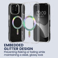 kwmobile Hülle kompatibel mit Apple iPhone 16 Pro Max Handyhülle Hard Case mit TPU Bumber Schutzhülle kompatibel mit MagSafe Kameraschutz