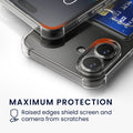 kwmobile Hülle mit Kartenfach kompatibel mit Apple iPhone 16 - Handyhülle iPhone 16 mit Kartenfach - Soft Case - Schutzhülle
