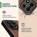 kwmobile Hülle kompatibel mit OnePlus 15 Handy Cover TPU Handyhülle Kompass Vintage