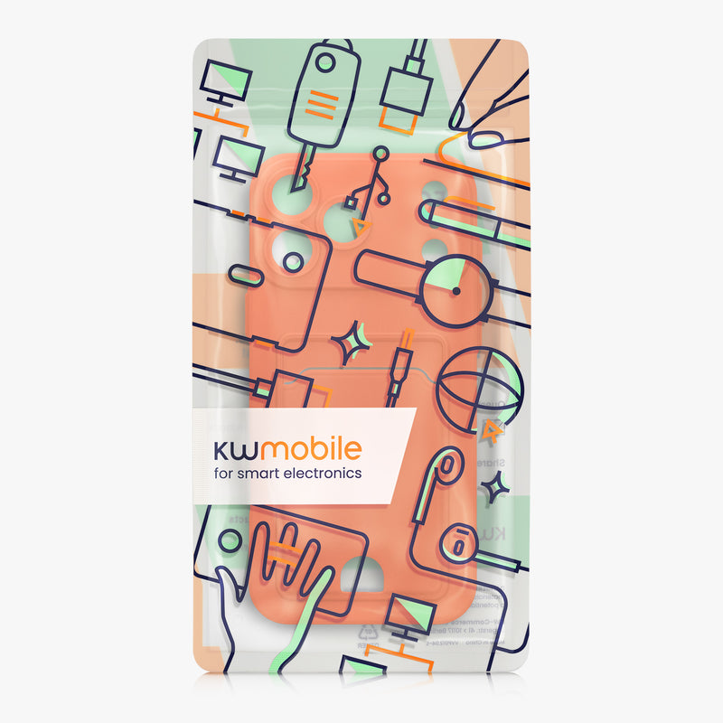 kwmobile Handyhülle kompatibel mit Apple iPhone 17 Pro Max Hülle - Handy Cover mit Fach für Karten