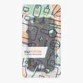 kwmobile Handyhülle kompatibel mit Apple iPhone SE (2022) / iPhone SE (2020) / iPhone 8 / iPhone 7 Hülle - Handy Cover mit Fach für Karten