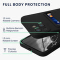 kwmobile Handyhülle kompatibel mit Apple iPhone 13 - Handy Cover mit Fach für Karten
