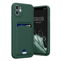 kwmobile Handyhülle kompatibel mit Apple iPhone 11 Hülle - Handy Cover mit Fach für Karten