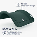 kwmobile Handyhülle kompatibel mit Apple iPhone 15 - Handy Cover mit Fach für Karten