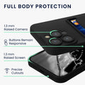 kwmobile Handyhülle kompatibel mit Apple iPhone 15 Pro Max Hülle - Handy Cover mit Fach für Karten