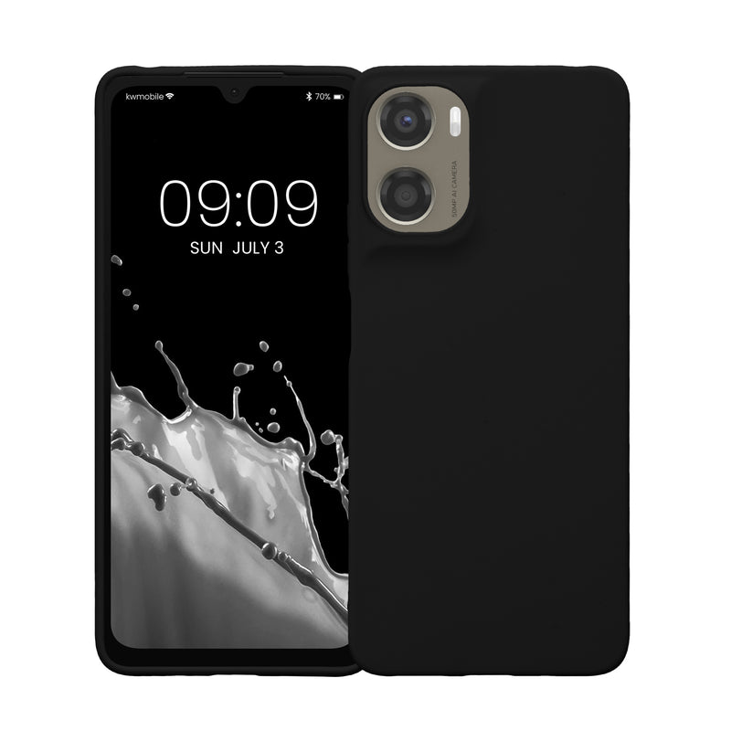 kwmobile Handyhülle für Motorola Moto G06 Hülle - Kabelloses Laden - Schutzhülle Cover