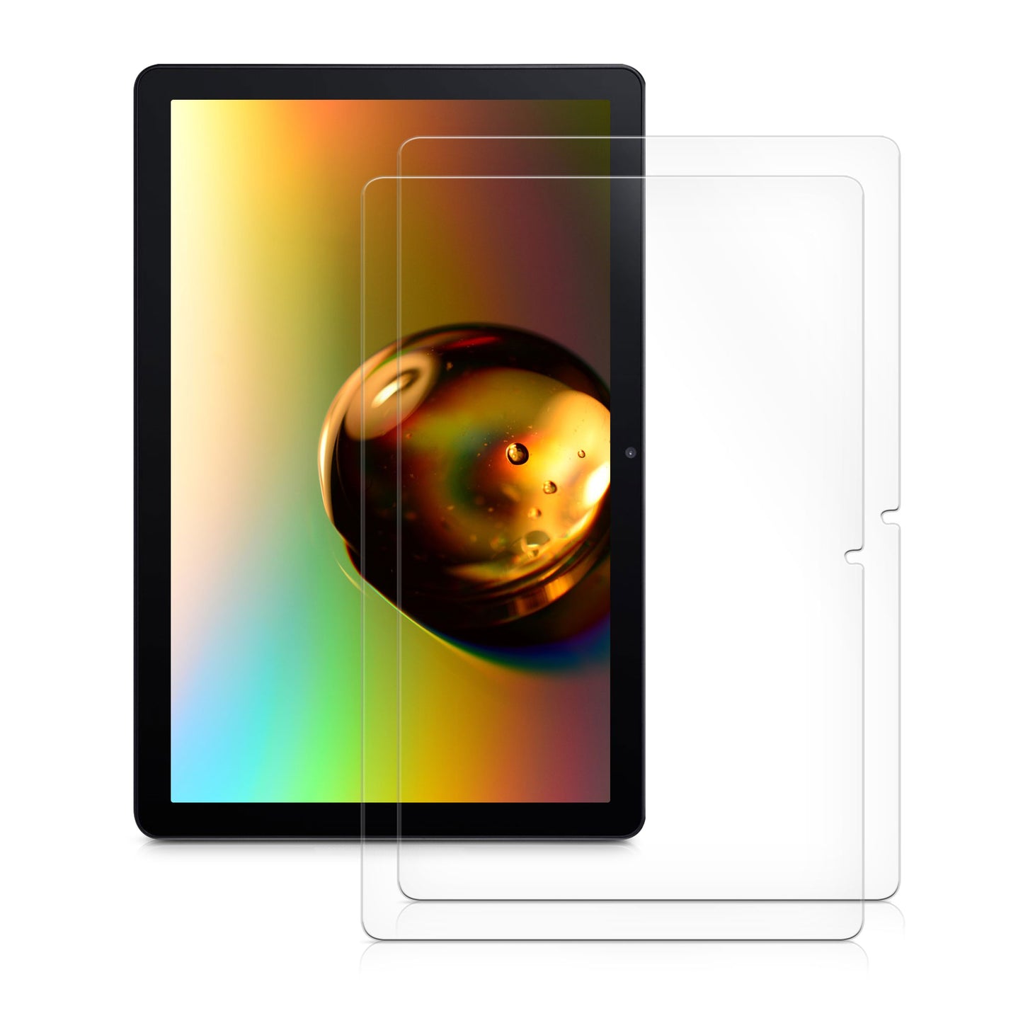 2x Folie kompatibel mit Acer Iconia Tab M10