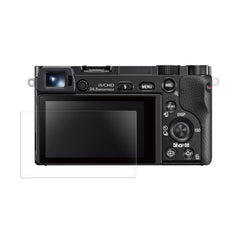 kwmobile Screen Schutzfolie kompatibel mit Sony Alpha 600 Kamera Display Folie - Fotoapparat Full Screen Protector transparent - Transparent Transparent  