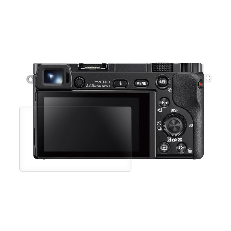 kwmobile Screen Schutzfolie kompatibel mit Sony Alpha 600 Kamera Display Folie - Fotoapparat Full Screen Protector transparent - Transparent Transparent  