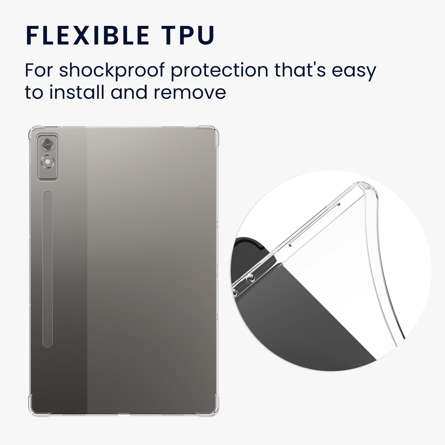 kwmobile Hülle kompatibel mit Lenovo P12 (2023) Tablet Cover