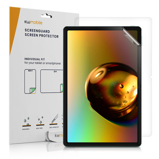 kwmobile 2x Tablet Schutzfolie kompatibel mit Xiaomi Redmi Pad SE Folie - Full Screen Protector - Tablet Displayfolie entspiegelt Transparent  